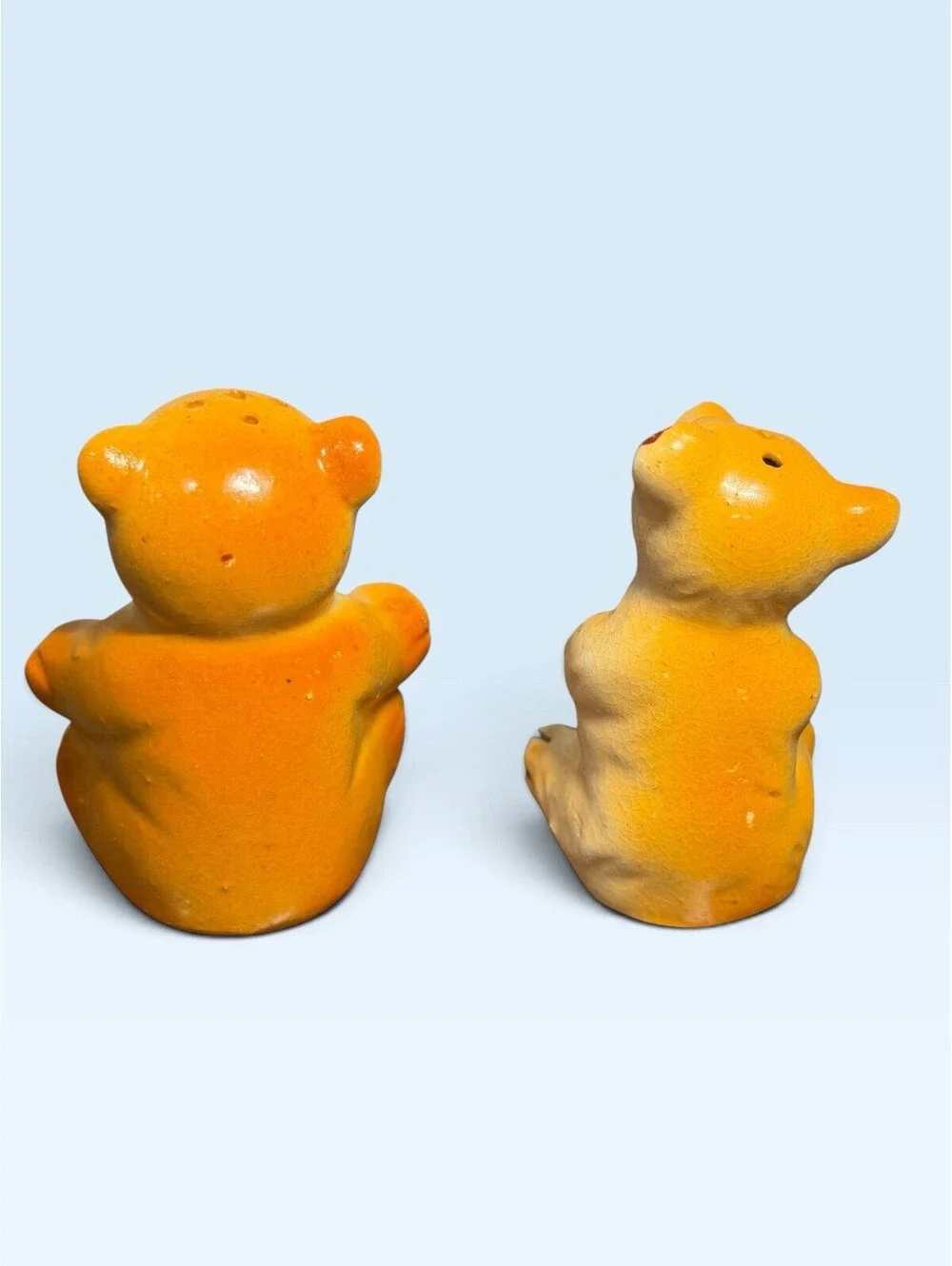 Vintage MCM Bears Salt and Pepper Shakers Made in Japan Corked Trinkets